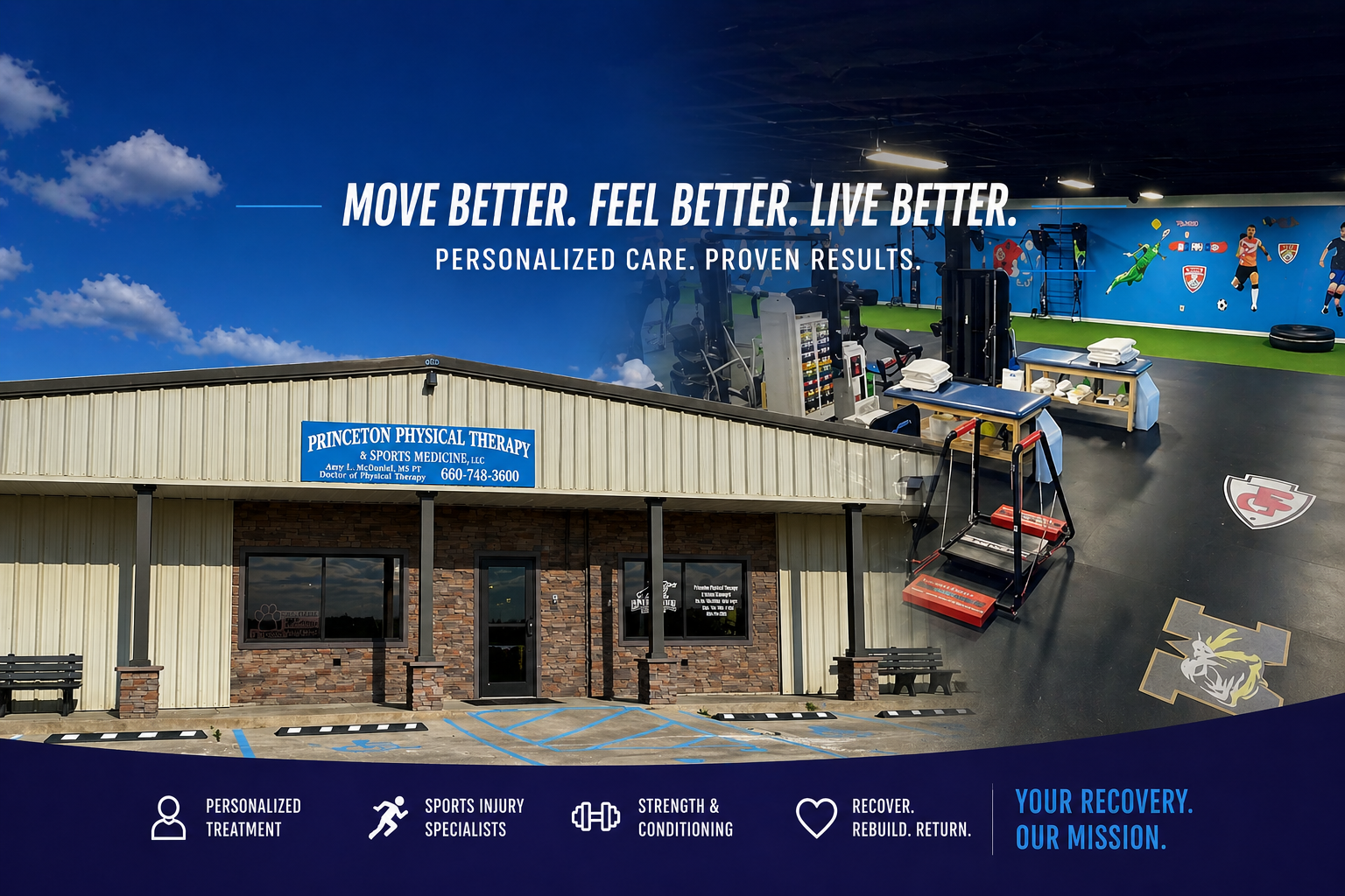 Princeton PT rehabilitation and sports performance facility
